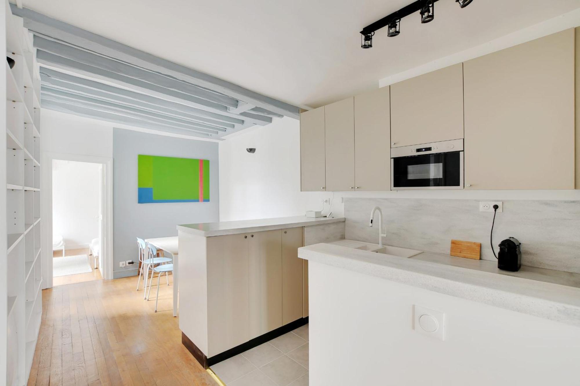 Apartment Turenne - Voges Luxury Paris